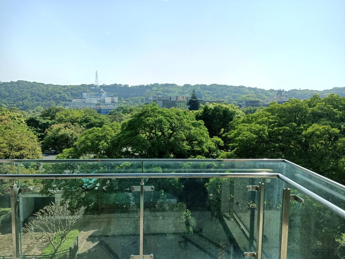 Taipei European School apartment rental-Bedroom Balcony View