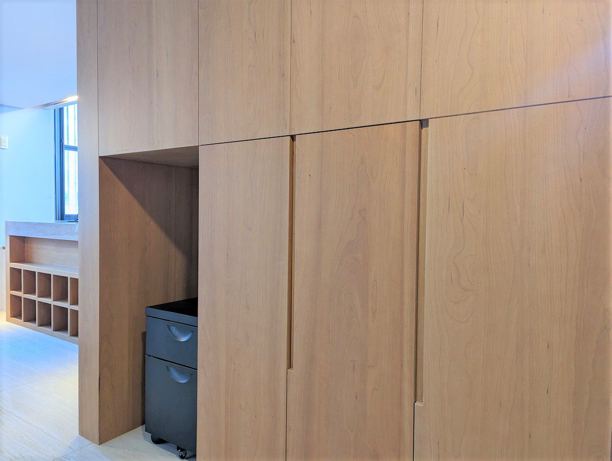 Storage and closet in an Taipei apartment