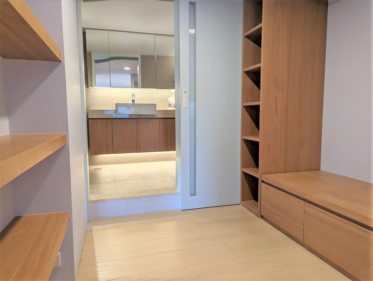 Storage and space in Taipei apartment