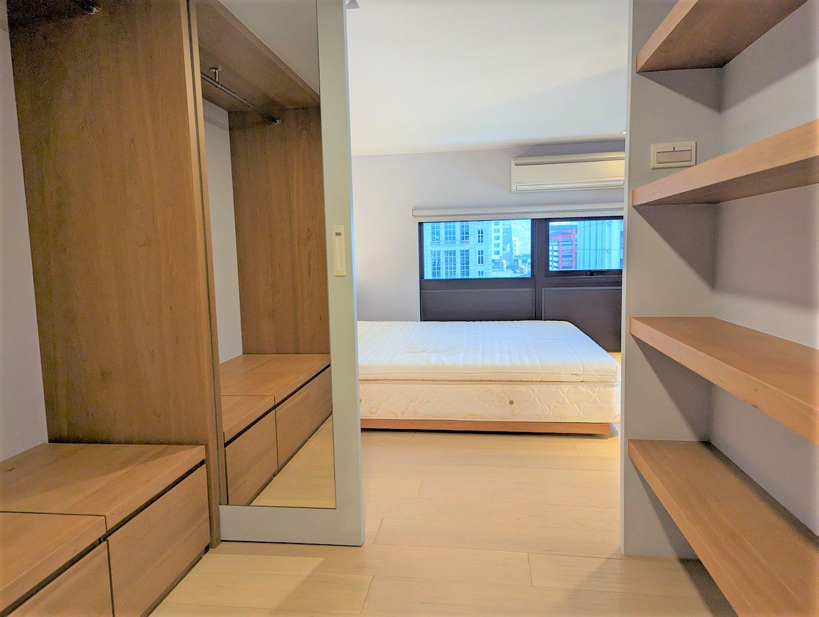 Taipei apartment with closet view