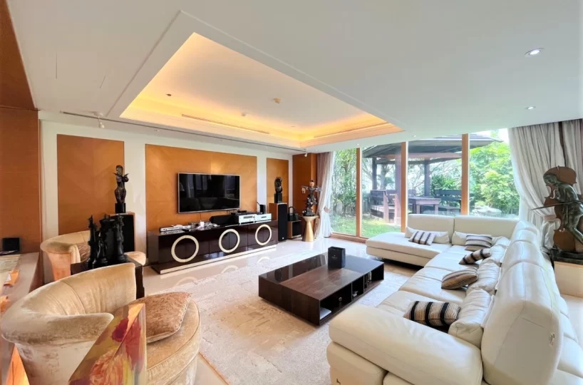 Taipei Xinyi Furnished 4 Bedroom Apartment_living room view