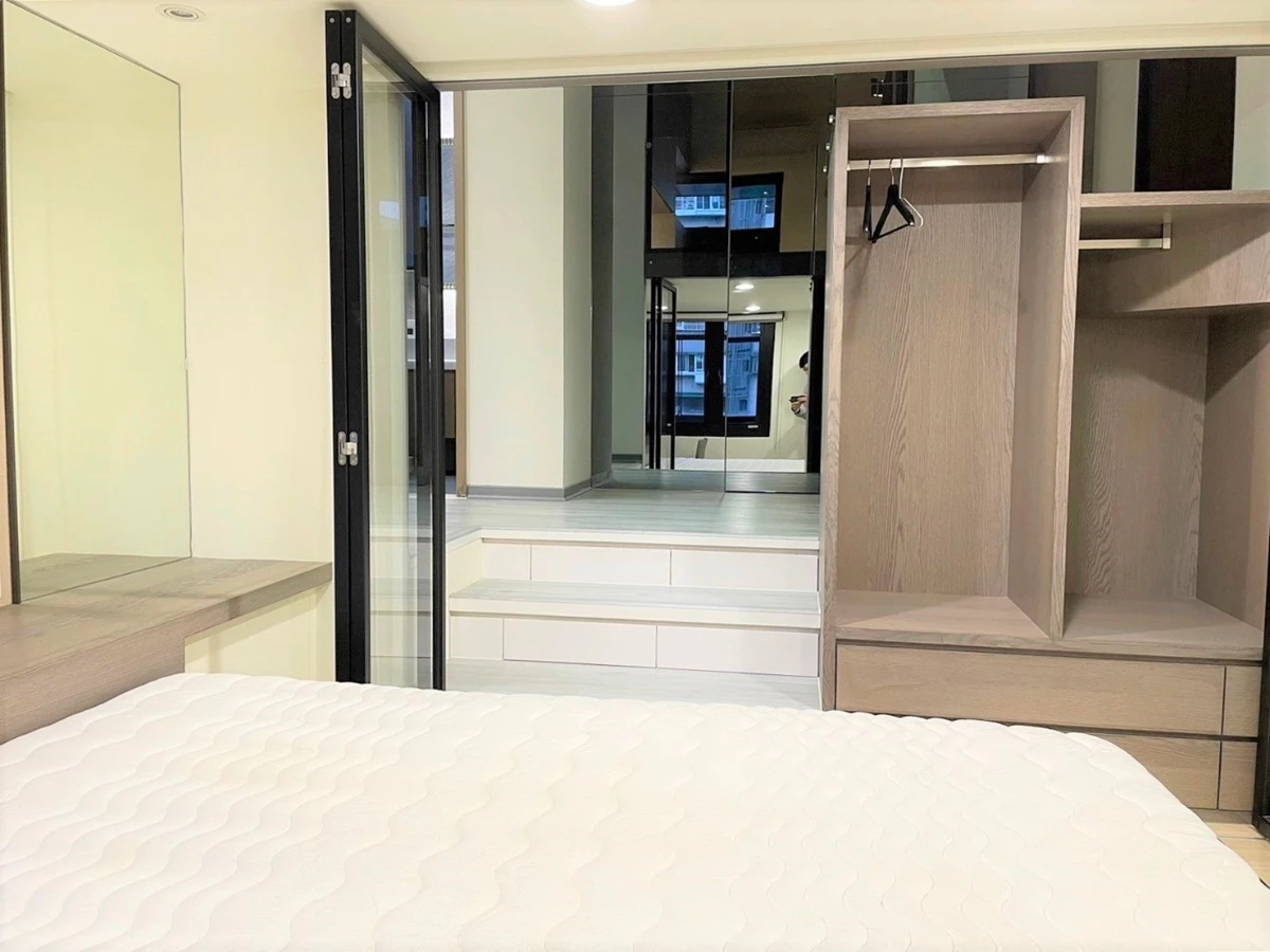 Taipei apartment rental-bedroom view