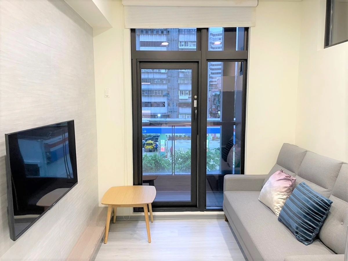 Taipei apartment rental-living room view