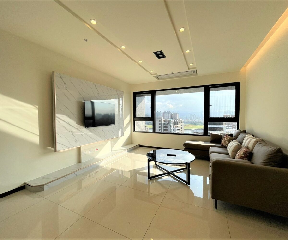 Taipei apartment rental_Furnished 3 Bedroom apartment_living room view