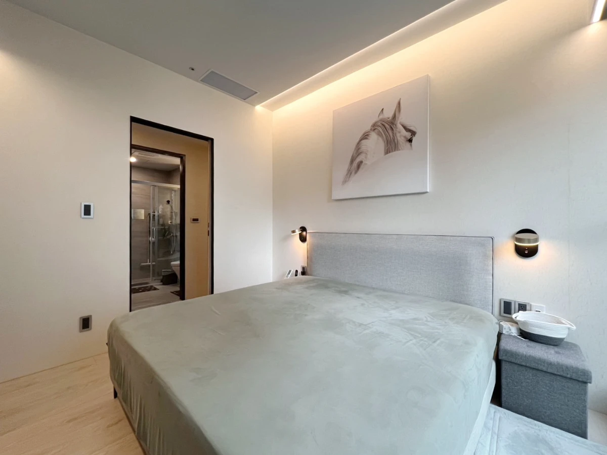 Taipei apartment rental-master bedroom view