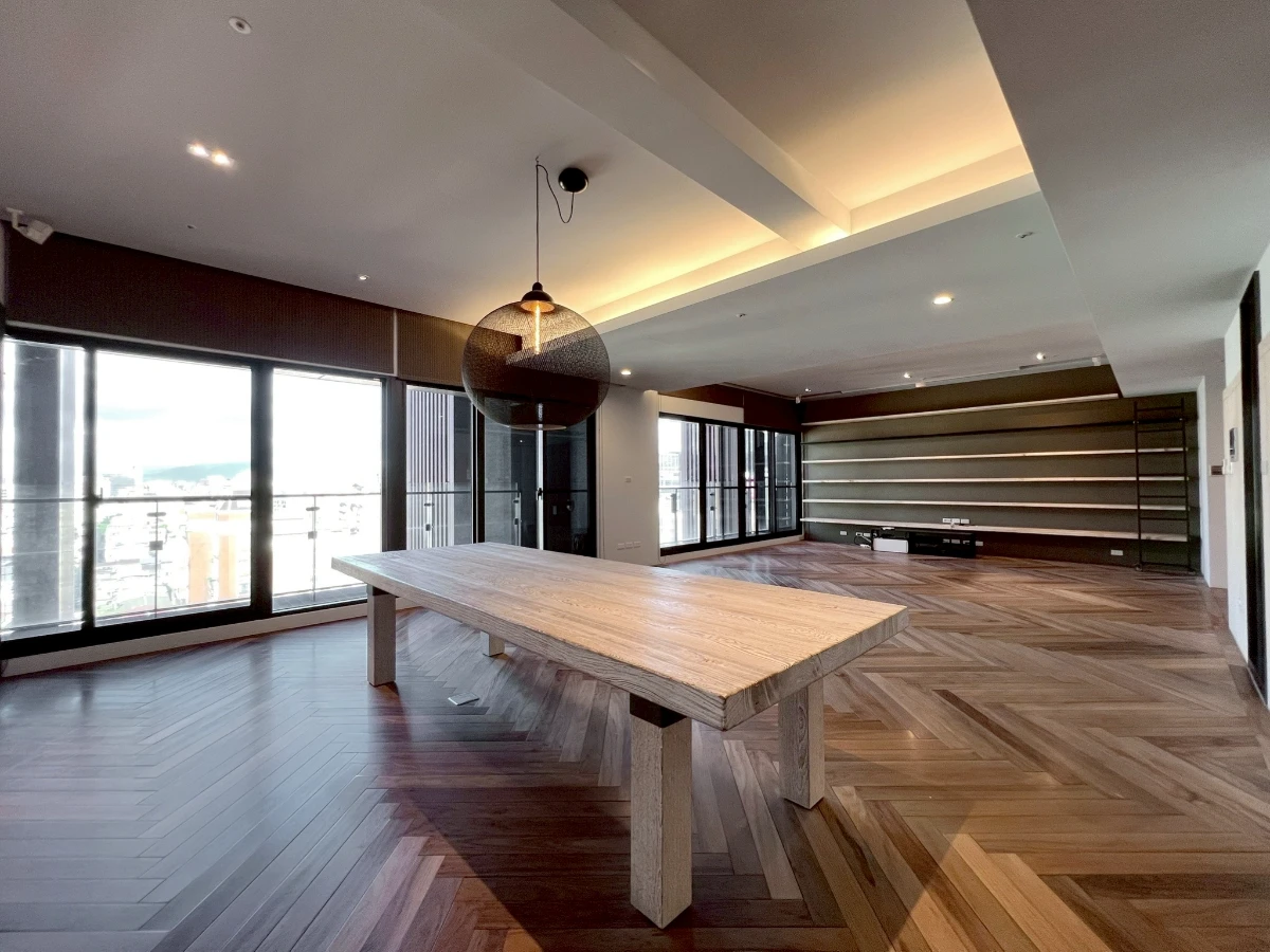 Taipei apartment rental-Xingtian Temple MRT 2 bedroom-living room view