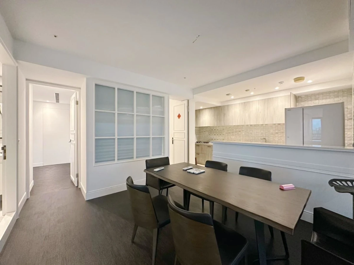 Taipei apartment rental-dining room view-2