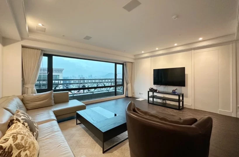Taipei apartment rental- liviong room view