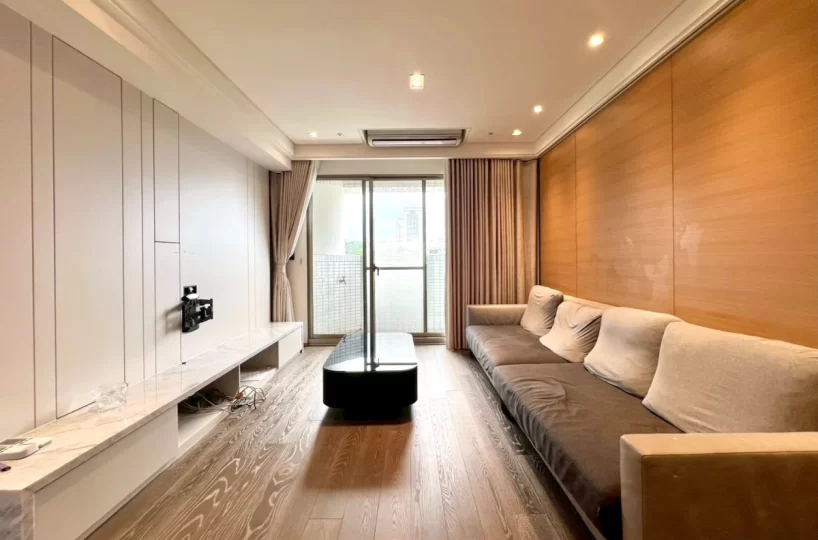 Taipei apartment rental-living room view