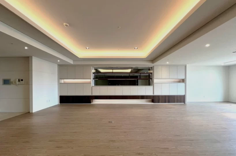 Taipei apartment rental-living room view