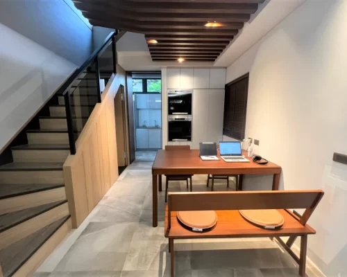 Taipei Neihu furnished apartment_dinning area view