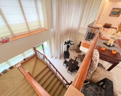 Taipei Xinyi Furnished 4 Bedroom Apartment_2nd to 1st floor view - 複製