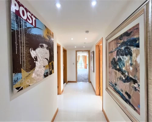 Taipei Xinyi Furnished 4 Bedroom Apartment_hall way view - 複製