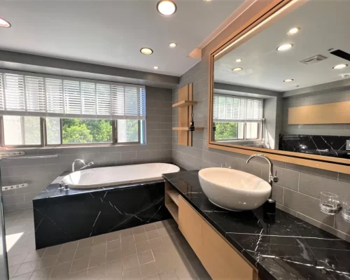 Taipei apartment rental Xinyi apartment-bathroom view