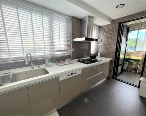 Taipei apartment rental Xinyi apartment-kitchen view