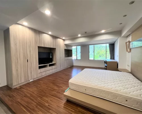 Taipei apartment rental Xinyi apartment-master bedroom view