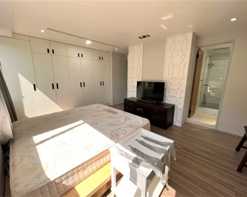 Taipei apartment rental Xinyi luxurious 4 bedroom apartment-master bedroom view
