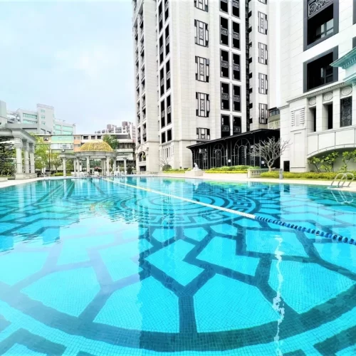 Taipei apartment rental luxurious Neihu apartment-amazing swimming pool