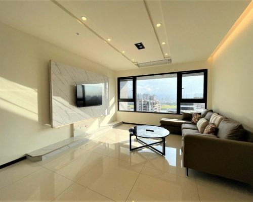 Taipei apartment rental_Furnished 3 Bedroom apartment_living room view