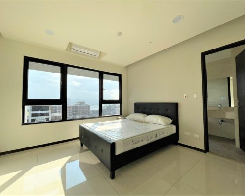 Taipei apartment rental_Furnished 3 Bedroom apartment_master bedroom view