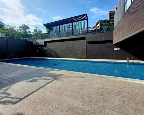 Taipei apartment rental_Furnished 3 Bedroom apartment_swimming pool view