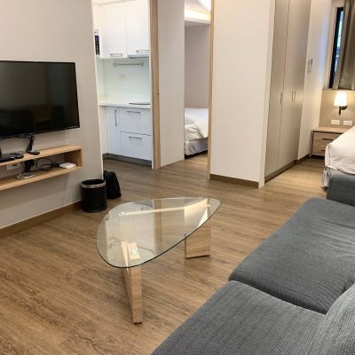 living room and 2 bedrooms